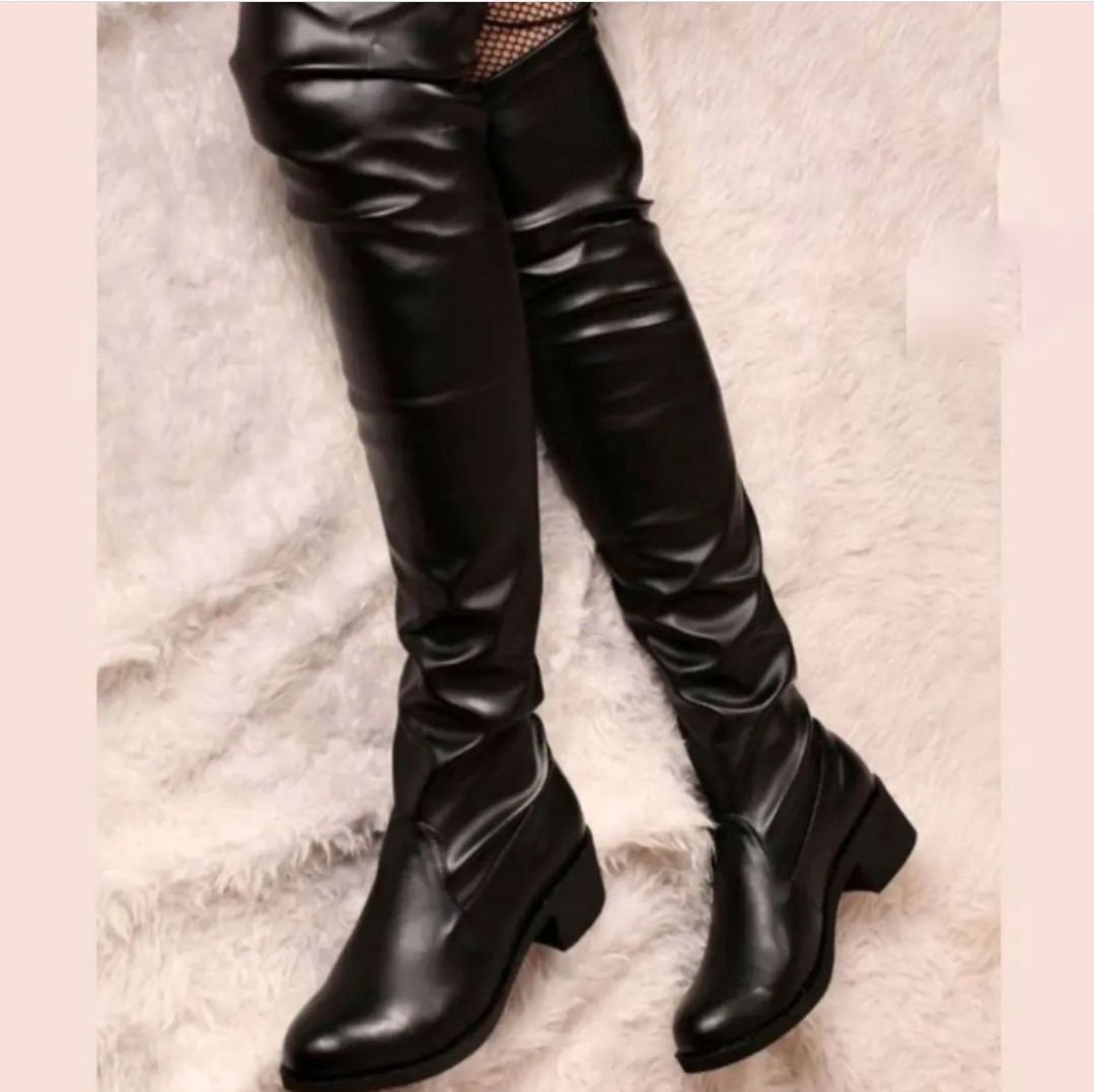 بوت جورابی سوییت و چرم مدل سپیده، مناسب انواع ساق ها، زیره پیو کیفیت عالی قد کار ۵۰ سانت ،قالب استاندارد